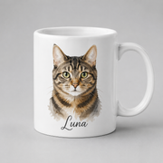Personalized Pet Portrait Mug