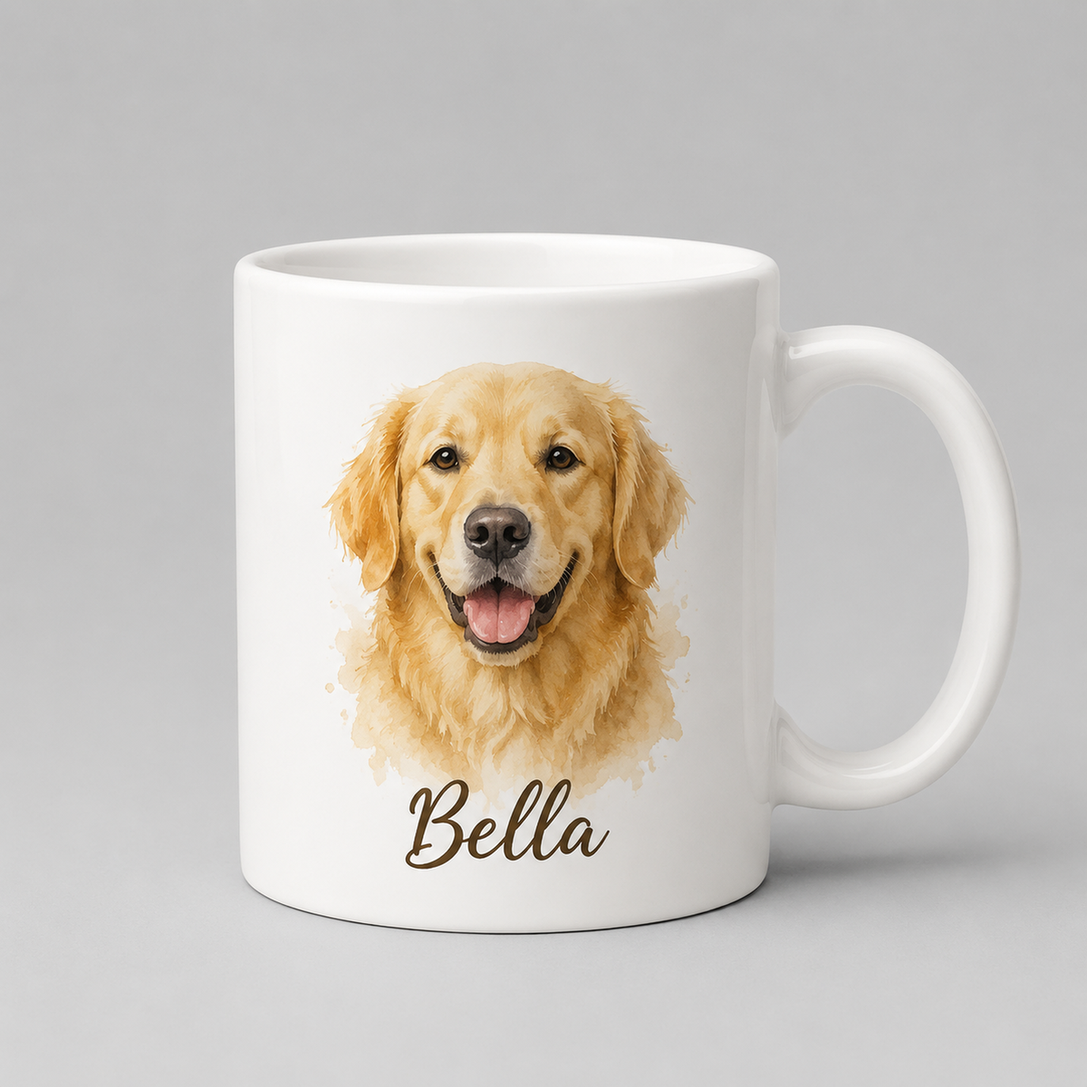 Personalized Pet Portrait Mug - Show personalization result