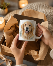Personalized Pet Portrait Mug