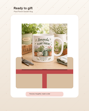 Personalized Plant Parent Garden Mug