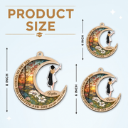 Believed She Could Graduation Suncatcher Ornament with Name & Class Year