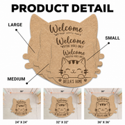 Hope You Like Wiggly Butts Personalized Dog Welcome Doormat