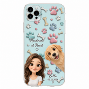 Life Is Better with Paws Personalized Pet & Owner Phone Case
